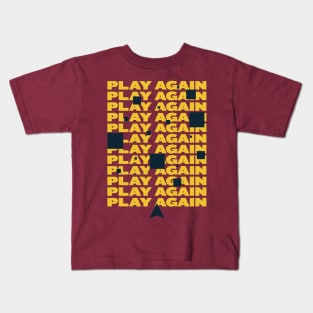 Space Impact Play Again Kids T-Shirt